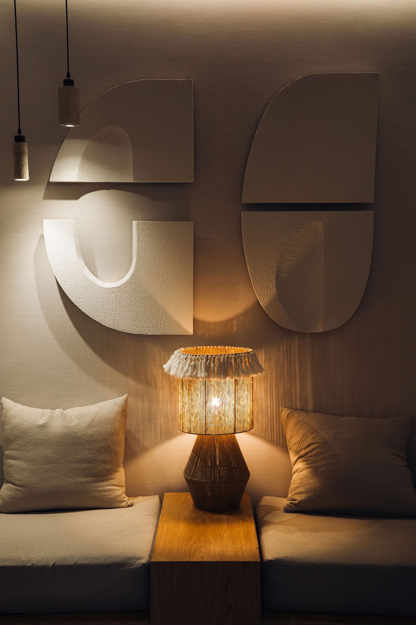 Desert Fringe Lamp