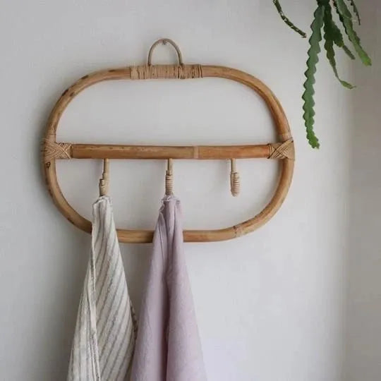 Bamboo Clothes Hanger