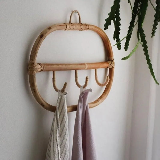 Bamboo Clothes Hanger