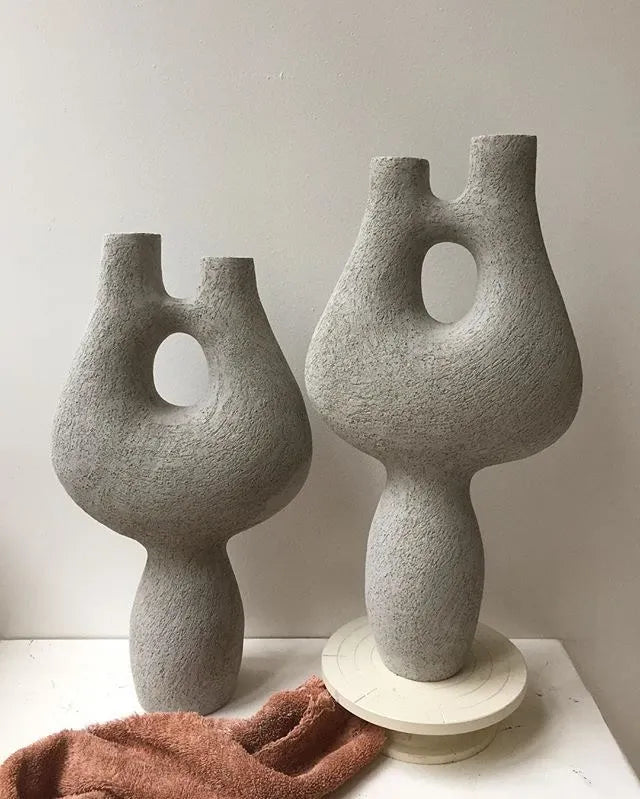 Pottery Candle Holder