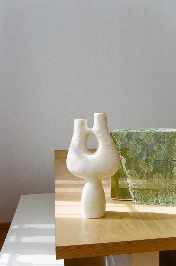 Pottery Candle Holder