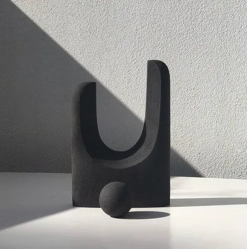 U Shape Organic Vase