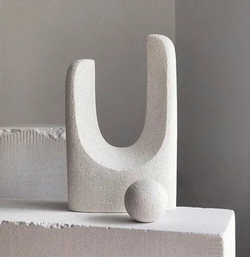 U Shape Organic Vase