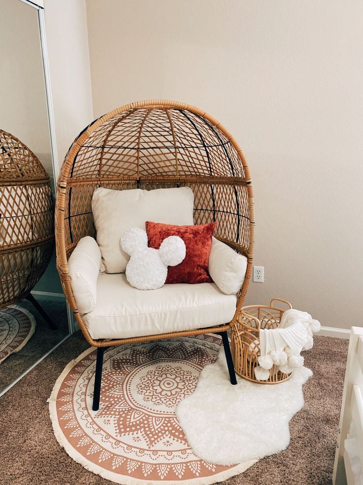 Wicker Egg Chair