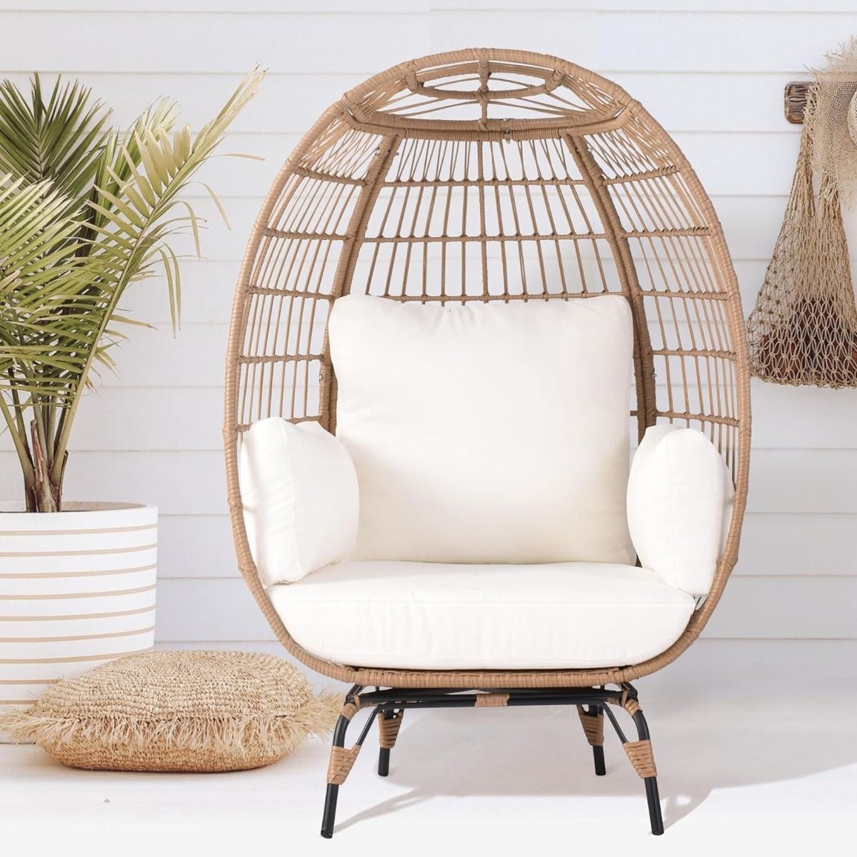 Wicker Egg Chair