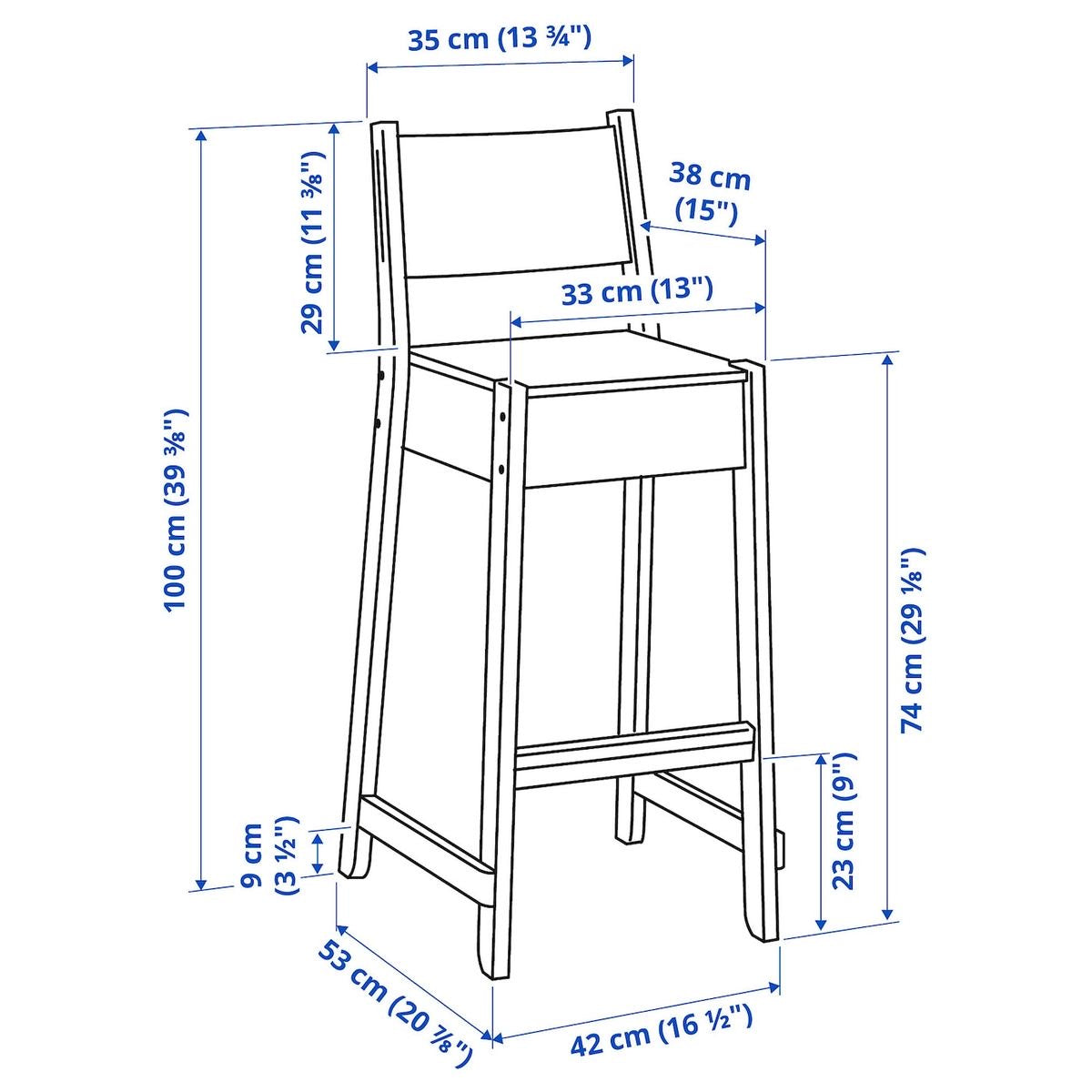 Lucinda Bar Chair