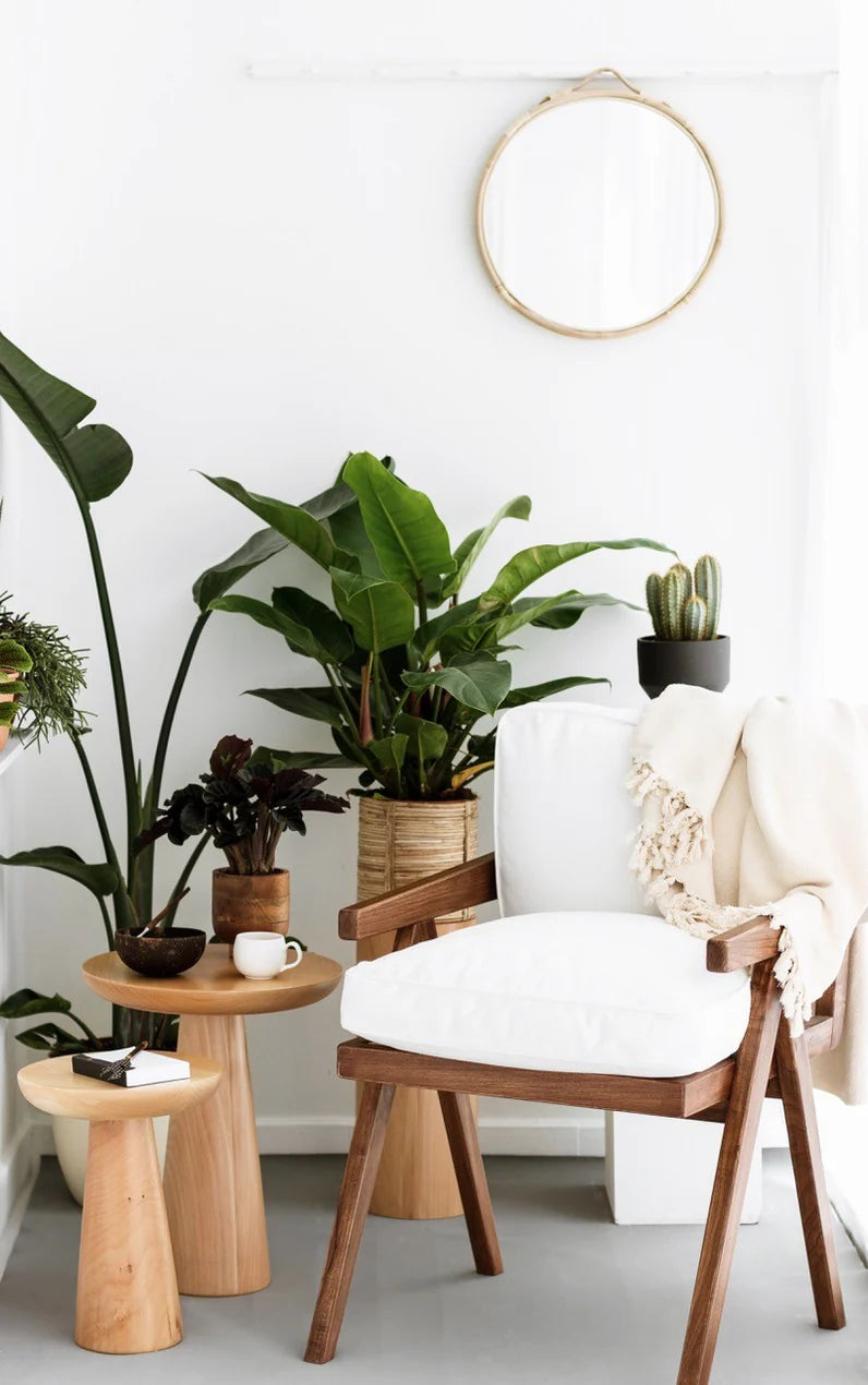 T Log Side Tables