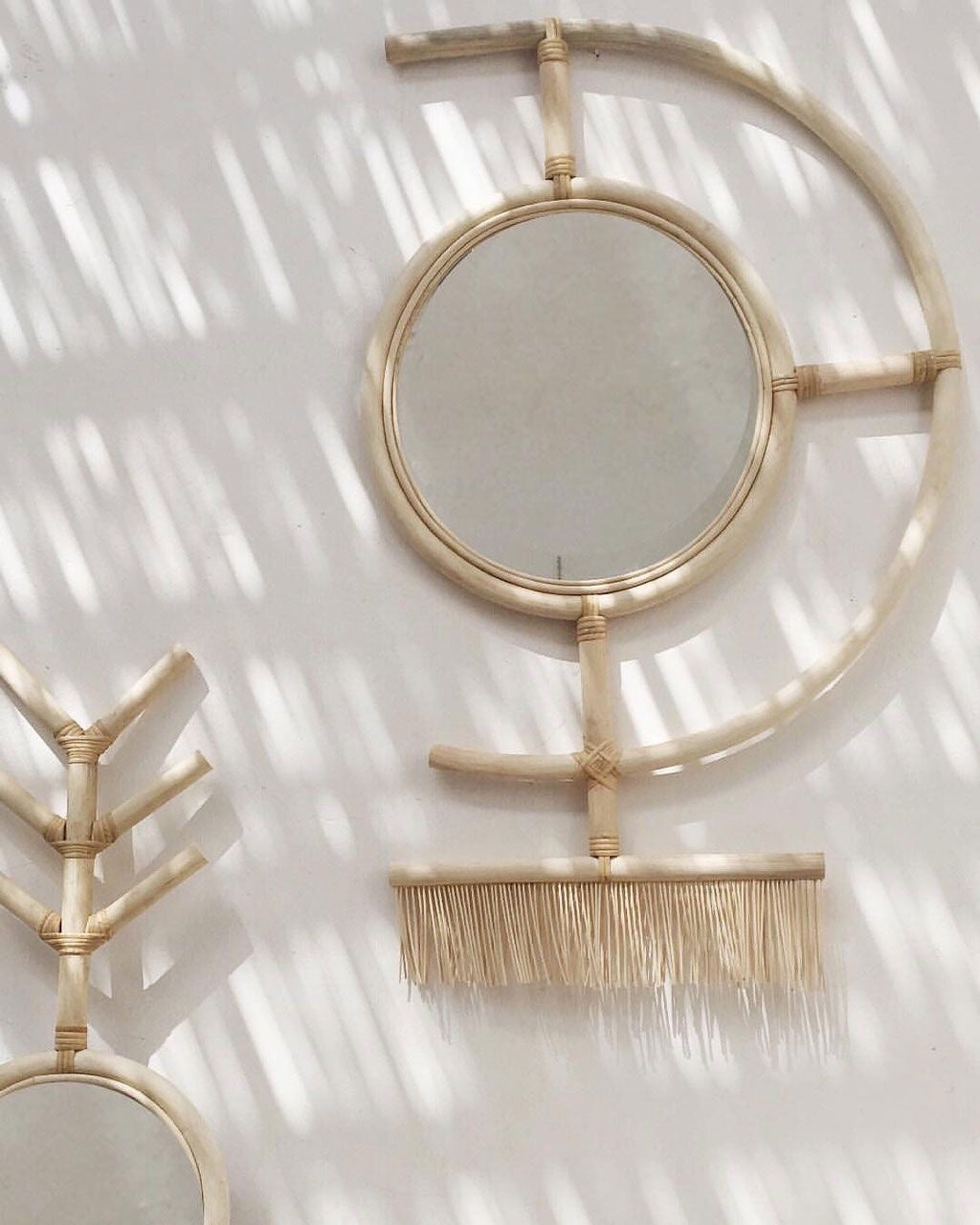 Brushy Mirror