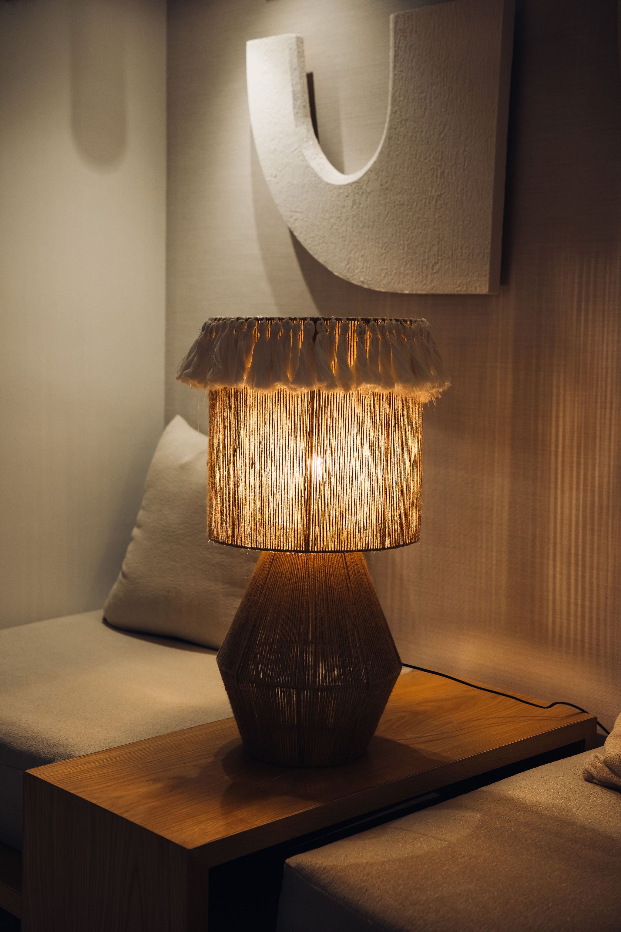 Desert Fringe Lamp