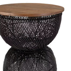 Mesh Rattan Stool
