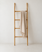 Bamboo Blanket Ladder