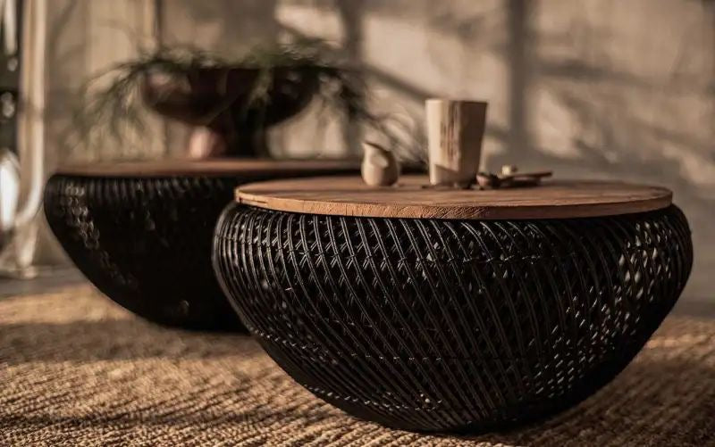 Bunny Rattan Table