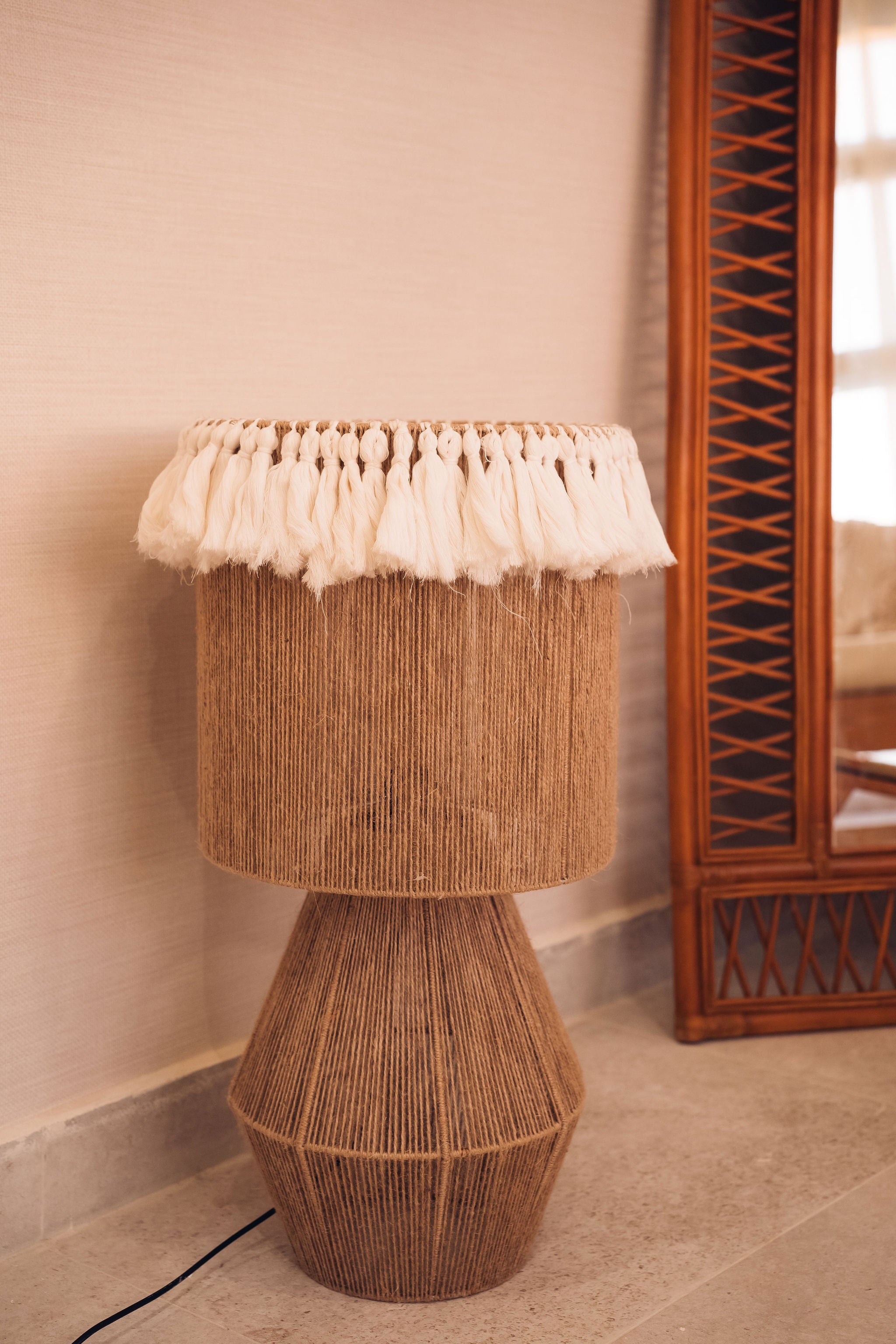 Desert Fringe Lamp