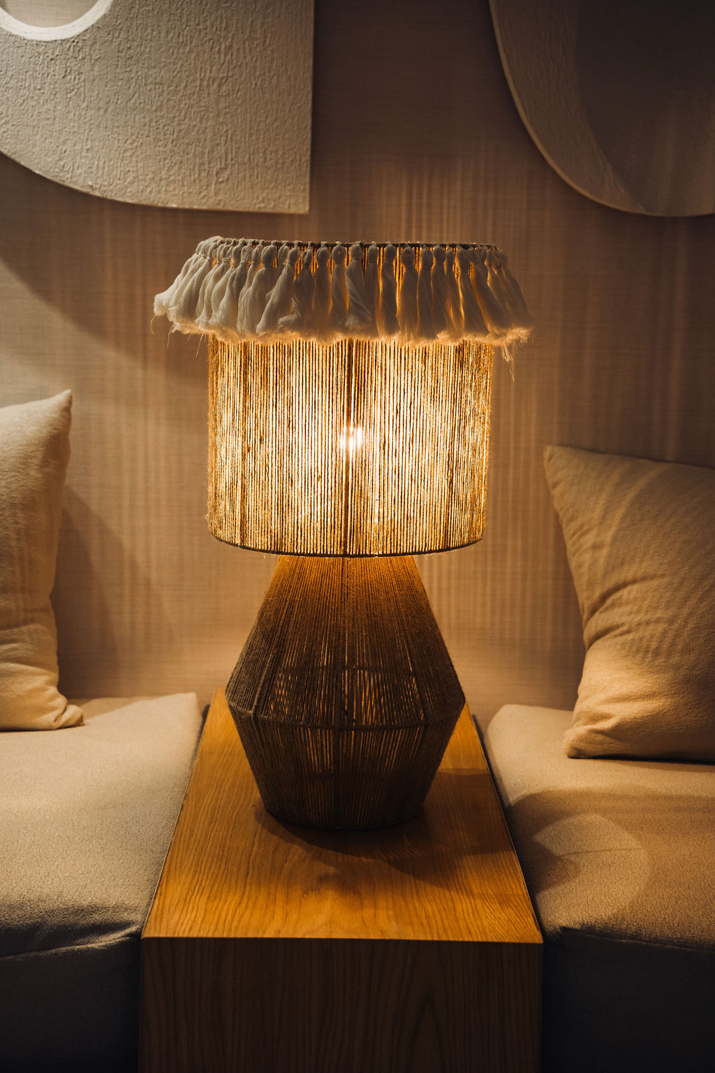 Desert Fringe Lamp
