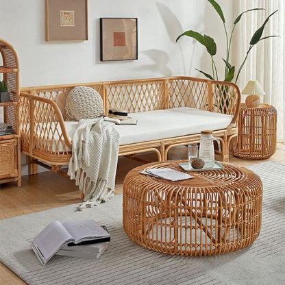 Rafia Bamboo Sofa