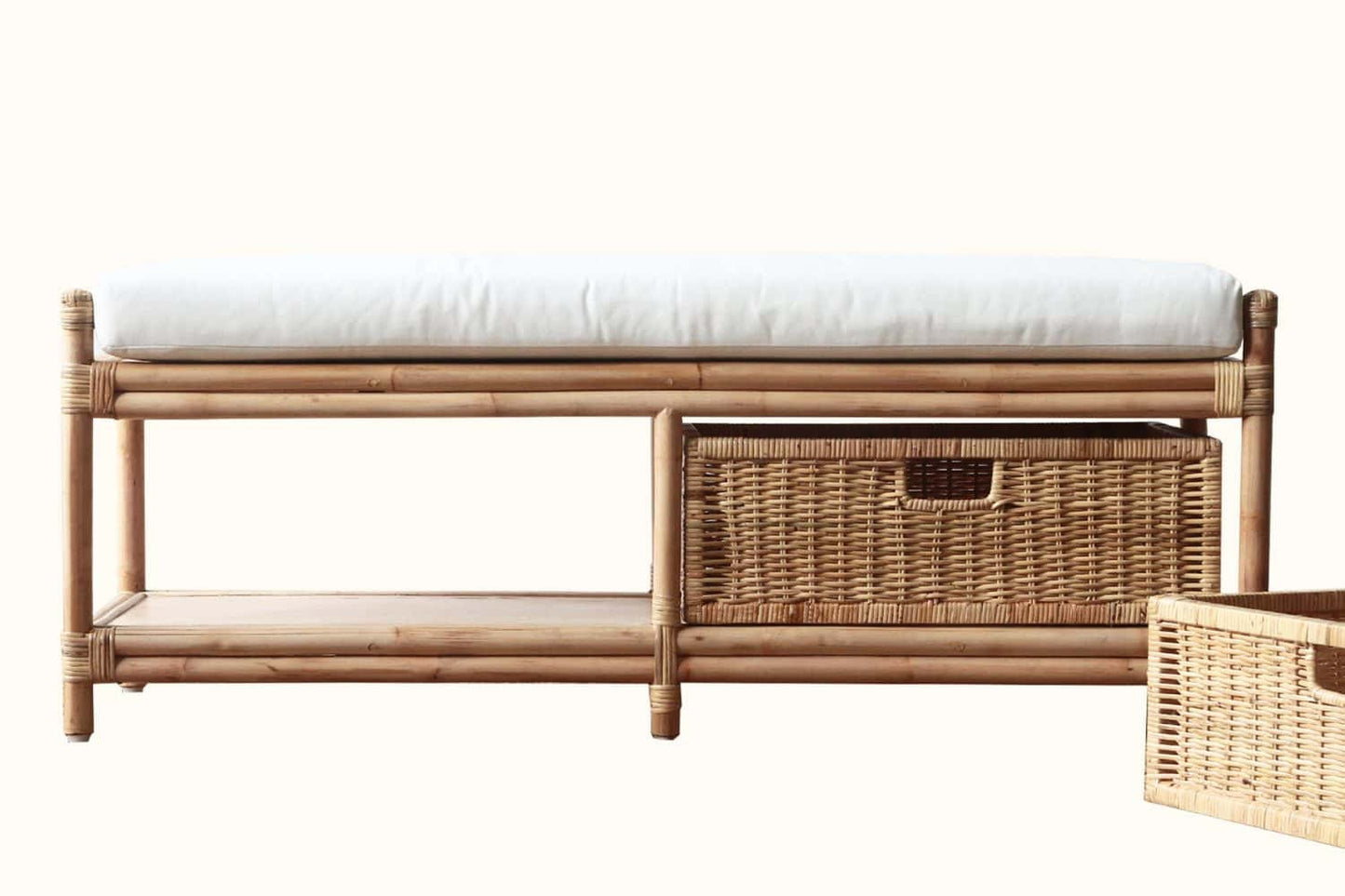 Bosco Rattan Bench