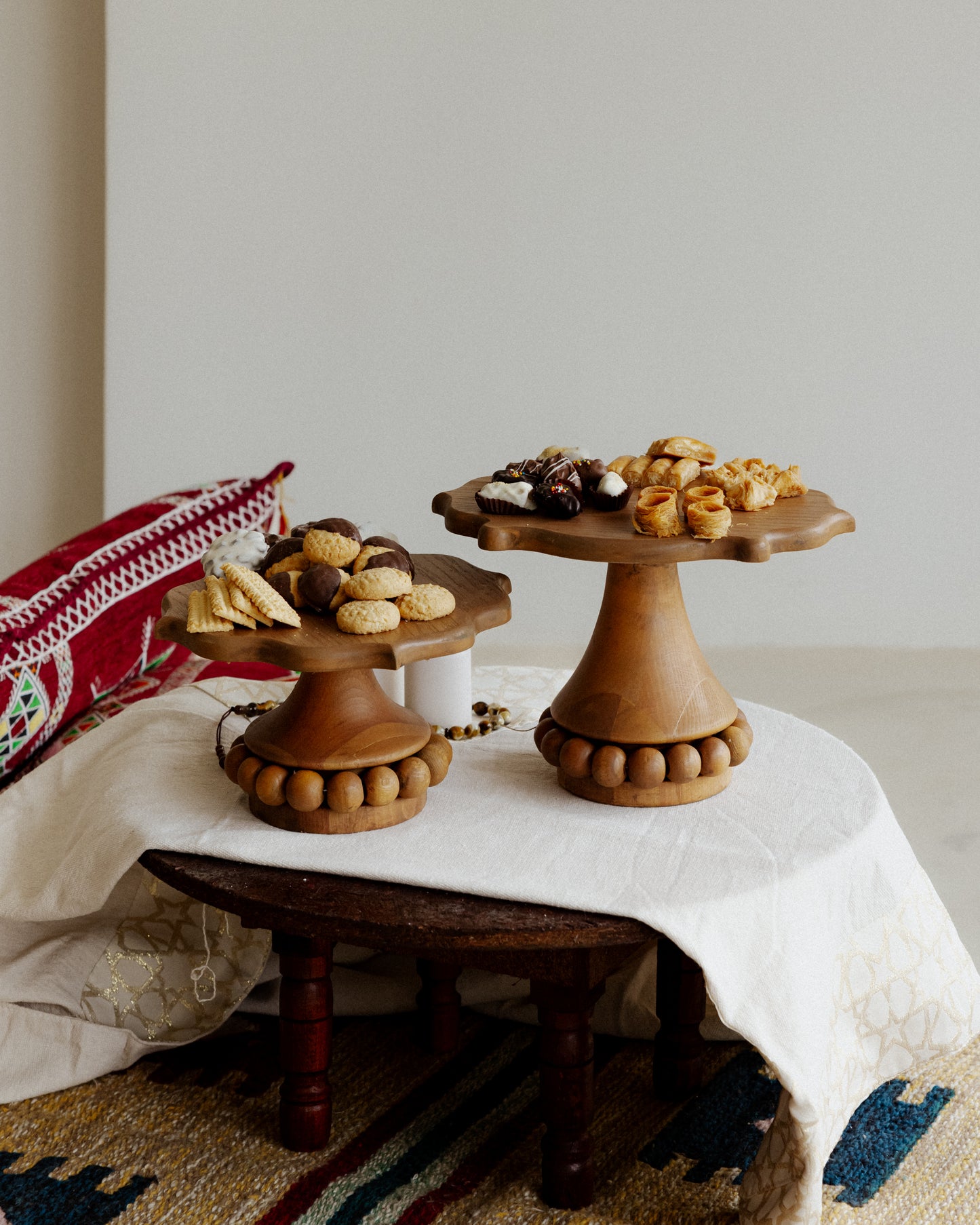 Arabesque Wooden Holders
