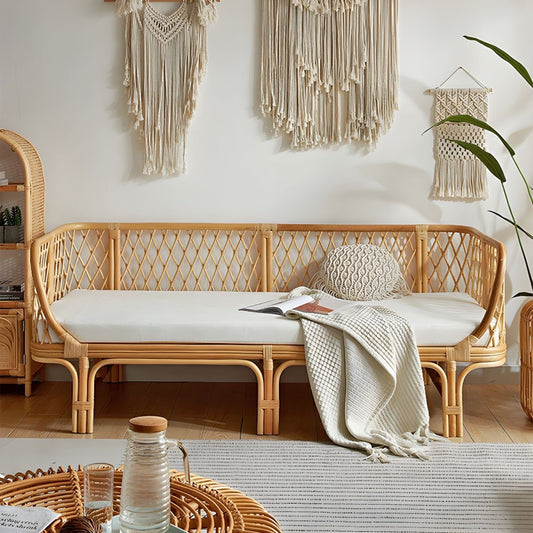 Rafia Bamboo Sofa