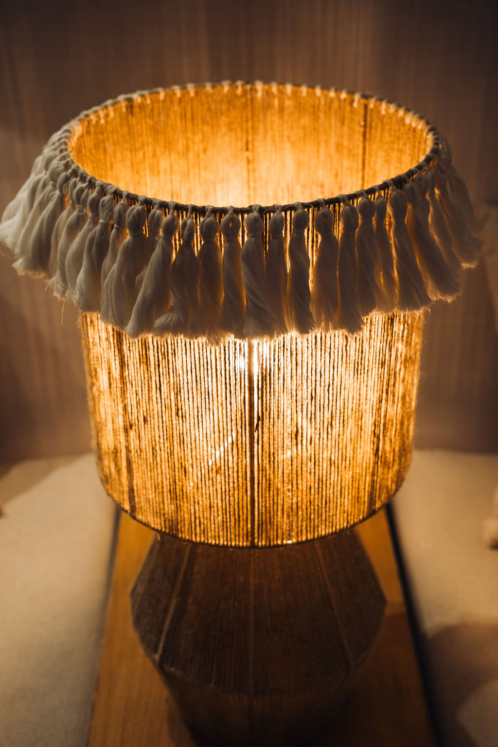 Desert Fringe Lamp