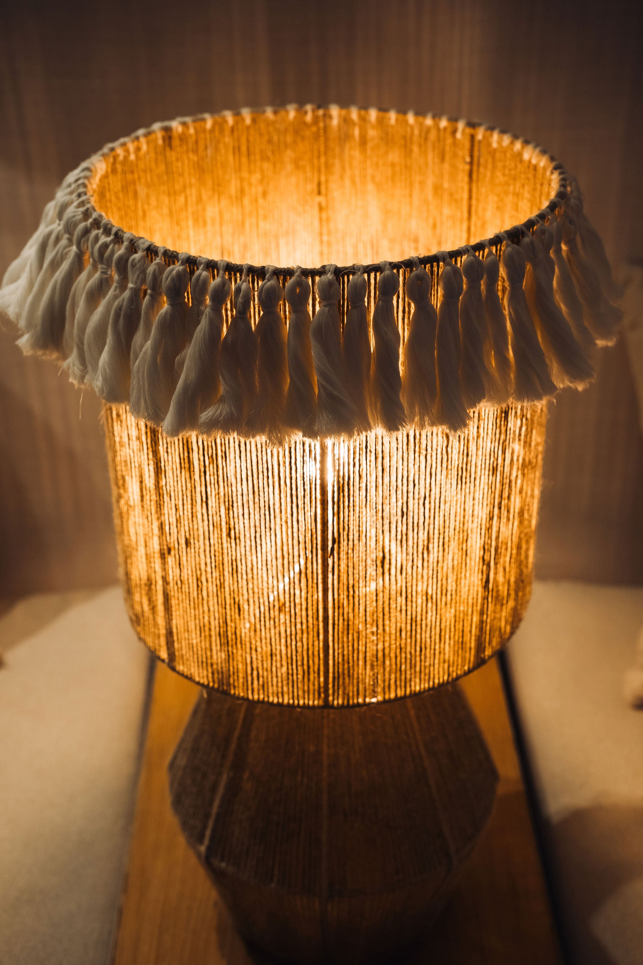 Desert Fringe Lamp