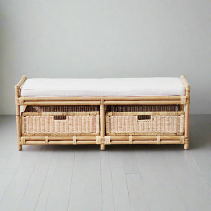 Bosco Rattan Bench
