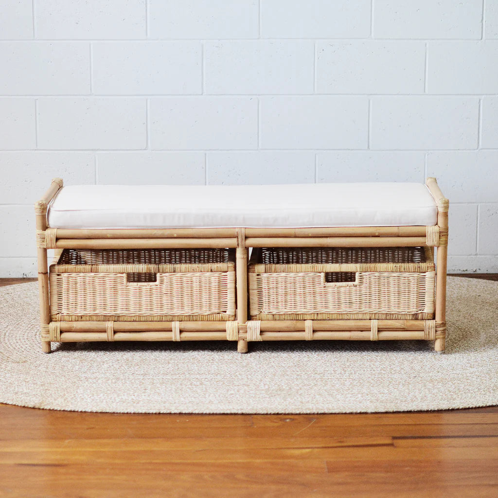 Bosco Rattan Bench
