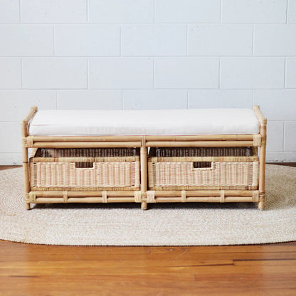 Bosco Rattan Bench