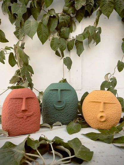 Visage Vase Set
