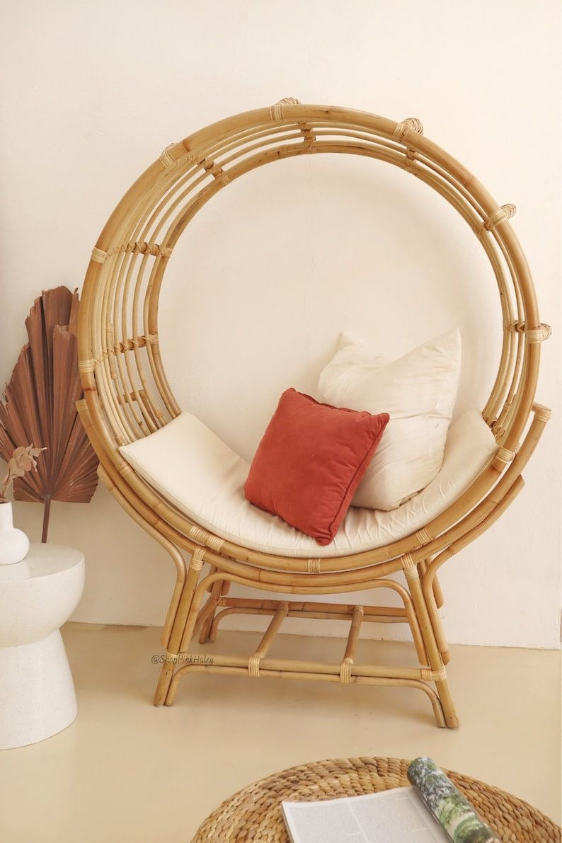 Moon Bamboo Chair