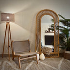 Spider Bamboo Mirror