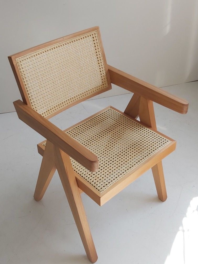 Wooden Cane Chair