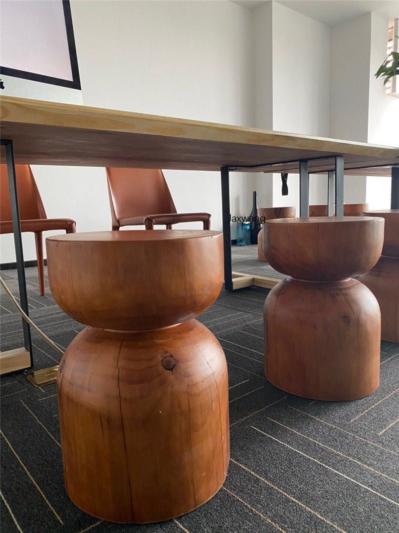 Log Side Table